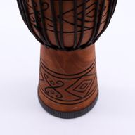 Stredný Profesionálny Djembe Bubon – Nízky Tón – Stredný 40 cm (18 cm priemer)