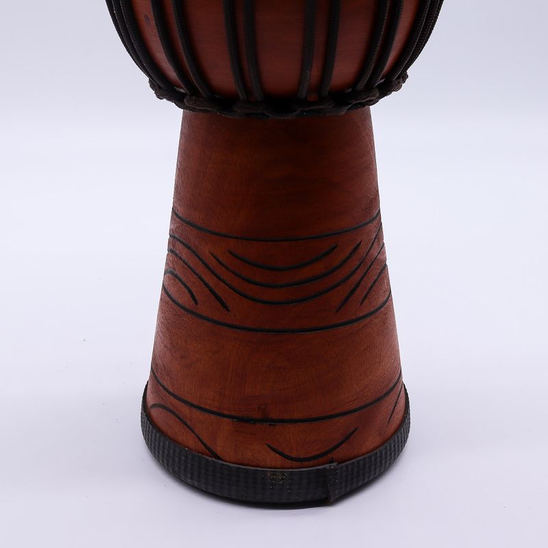 Stredný Profesionálny Djembe Bubon – Vysoký Tón – 40 cm (18 cm priemer)