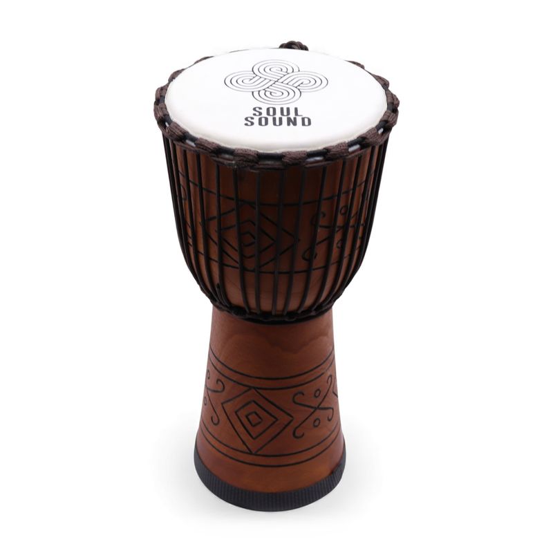 Veľký Profesionálny Djembe Bubon – Nízky Tón – 50 cm (22 cm priemer)