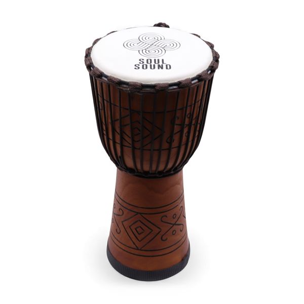 Veľký Profesionálny Djembe Bubon – Nízky Tón – 50 cm (22 cm priemer)