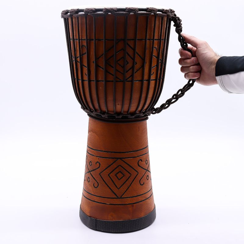 Veľký Profesionálny Djembe Bubon – Nízky Tón – 50 cm (22 cm priemer)