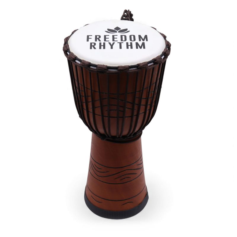 Veľký Profesionálny Djembe Bubon – Vysoký Tón – 50 cm (22 cm priemer)