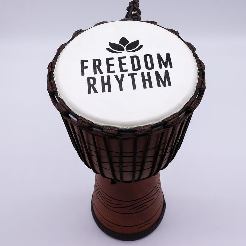 Veľký Profesionálny Djembe Bubon – Vysoký Tón – 50 cm (22 cm priemer)