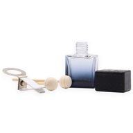 Čierne – Fľaštičky s Difuzérom do Auta na Mriežku Ventilácie – 8 ml – (3 rôzne vzory × 4)
