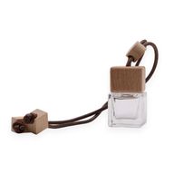Priehľadné – Závesné Fľaštičky s Difuzérom do Auta – 8 ml – (3 rôzne vzory × 4)