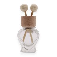 Priehľadné – Fľaštičky s Difuzérom do Auta na Mriežku Ventilácie – 8 ml – (3 rôzne vzory × 4)