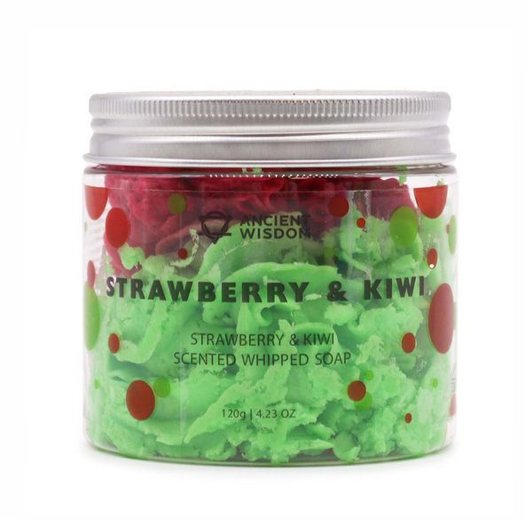 Šľahané Mydlá - Jahoda a Kivi 120g
