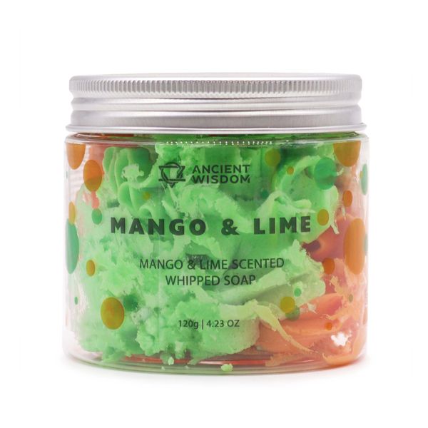 Šľahané Mydlá - Mango a Limetka 120g