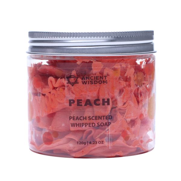 Šľahané Mydlá - Broskyňa 120g