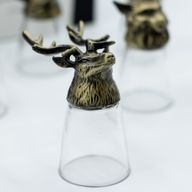 Likérové poháriky Bottom Up (25 ml) – Lesné a Mystické Bytosti – Antická Bronzová