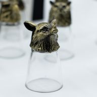 Likérové poháriky Bottom Up (25 ml) – Lesné a Mystické Bytosti – Antická Bronzová