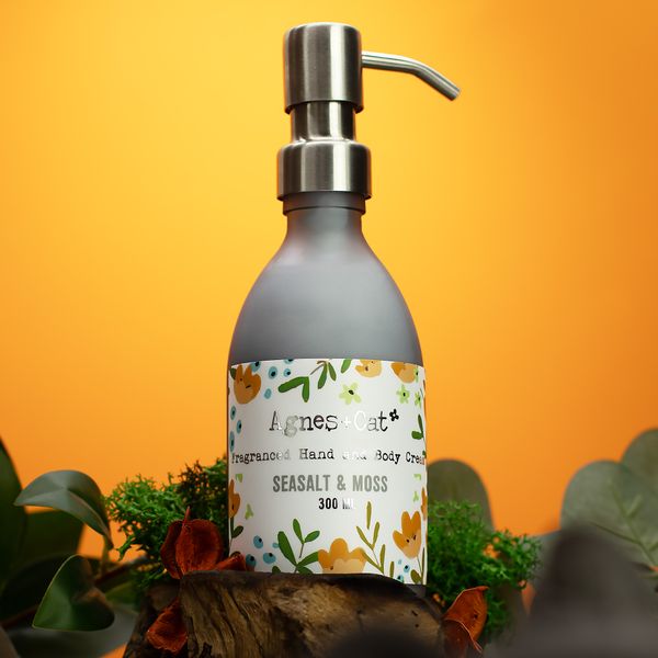 Krém na Ruky a Telo - Morská Soľ a Mach - 300ml