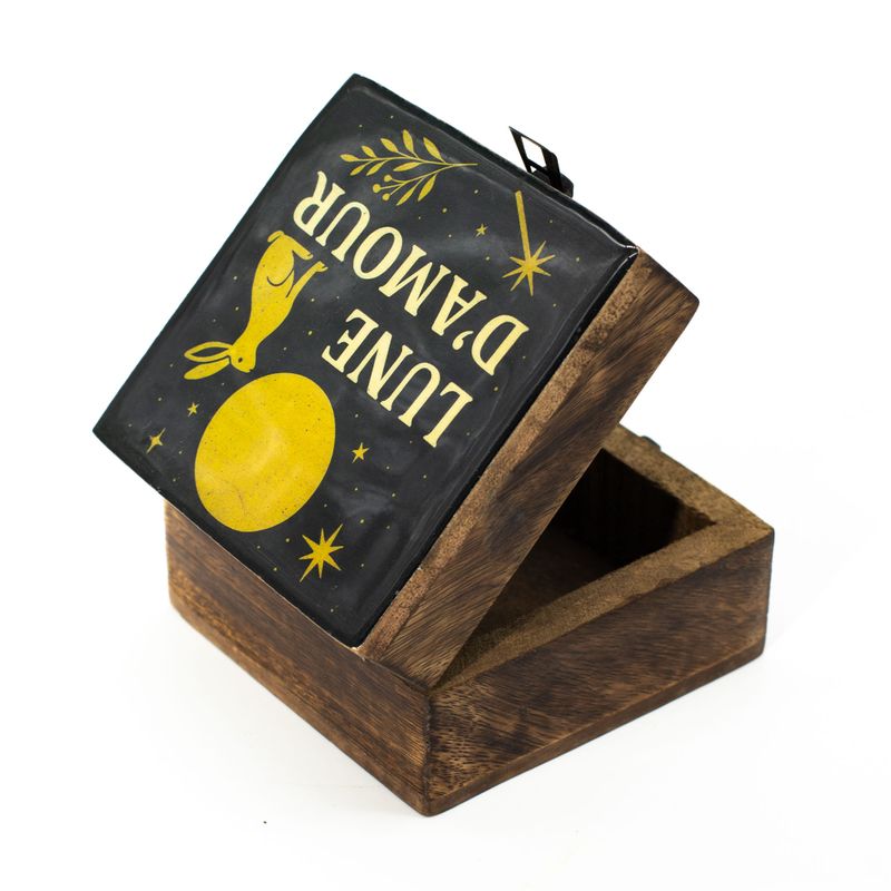 Malá Smaltovaná Krabička - Lune D'Amore