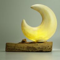 Tienidlo Drift Glow Popraskaný Polmesiac -Sivé
