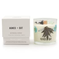 Agnes & Cat Botanická Sójová Sviečka - Morská soľ a Mach