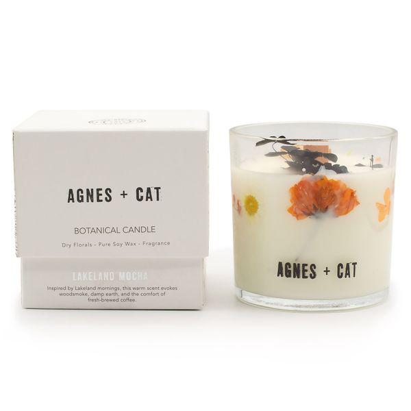 Agnes & Cat Botanická Sójová Sviečka - Lakeland Mocha