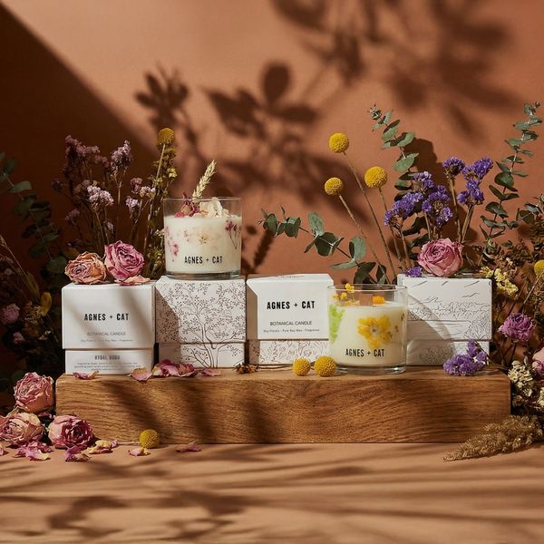 Agnes & Cat Botanická Sójová Sviečka - Fellberry