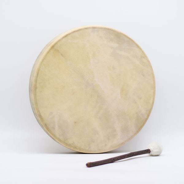 Duch Orla - Šamanský Bubon a Palička - Laditeľný - 40 cm