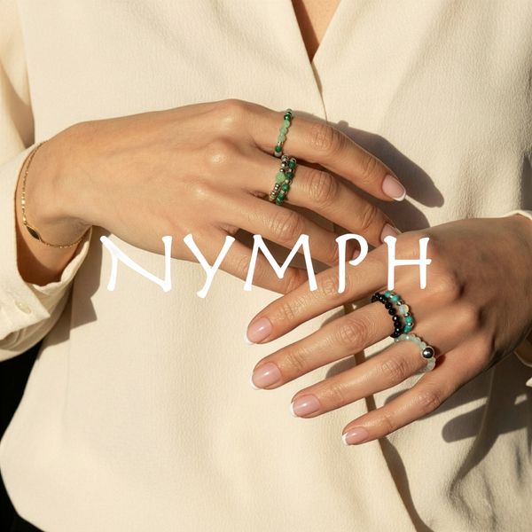 Nymfa – sady drahokamových prsteňov inšpirované prírodou
