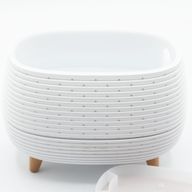 Futuristický Rebrovaný Aromaterapeutický Difuzér - USB - Zmena Farby - Diaľkový Ovládač