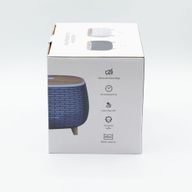 Futuristický Rebrovaný Aromaterapeutický Difuzér - USB - Zmena Farby - Diaľkový Ovládač