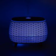 Futuristický Rebrovaný Aromaterapeutický Difuzér - USB - Zmena Farby - Diaľkový Ovládač