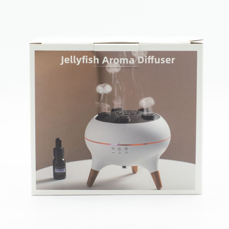 Aromaterapeutický Difuzér - Efekt Tancujúcich Medúz - USB - Zmena Farieb - Diaľkové Ovládanie