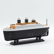 Aromaterapeutický Difuzér - Model Lode Titanic - Efekt Dymenia - USB - Zmena Farby - Diaľkové Ovládanie
