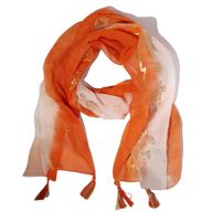 Nomad Sari - Letná Šatka -  180x50cm - Korytnačka - Koralová