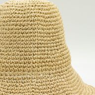 Nomad Sari Floppy Slamový slnečný klobúk - prírodná béžová