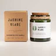 Woodwick sojová sviečka - Jazmínová Čistinka