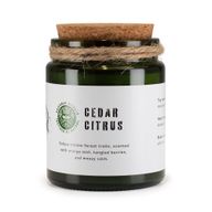Woodwick Sojová sviečka - Céder a citrusy