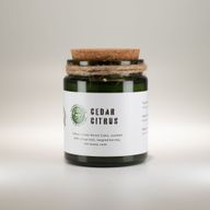 Woodwick Sojová sviečka - Céder a citrusy