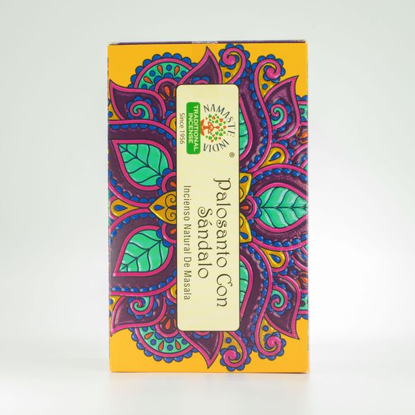 Vonné Tyčinky Namaste Mandala Masala - Palo Santo a Santalovým Drevo