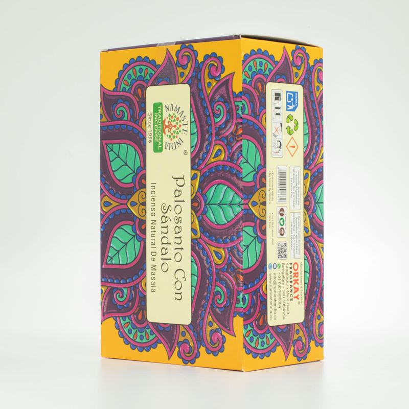 Vonné Tyčinky Namaste Mandala Masala - Palo Santo a Santalovým Drevo