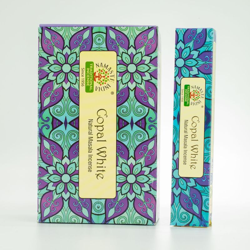 Vonné Tyčinky Namaste Mandala Masala - Biely Kopál