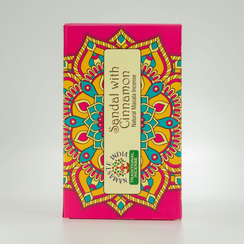 Namaste Mandala Masala Incense - Santalové Drevo a Škorica