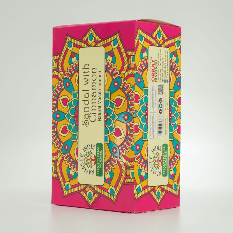 Namaste Mandala Masala Incense - Santalové Drevo a Škorica