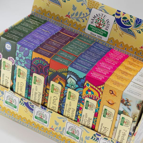 Vonné Tyčinky Namaste Mandala Masala - Štartovací Balíček (Vôňa 6x8) (09-16)