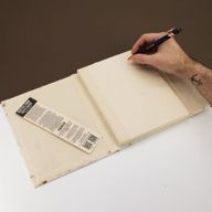 Veľký Zápisník z Lokta Papiera so Zmiešaným Kvetinovým Motívom (21 × 15 cm) – 45 listov – Vrátane Záložky