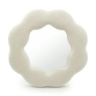 Mäkké Vlnité Zrkadlá – Kvet – Kamenná – 25,4 × 25,4 × 2,3 cm