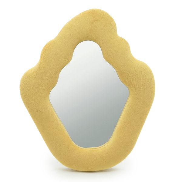 Mäkké Vlnité Zrkadlá – Plameň – Nechtíková – 23 × 27,5 × 2,3 cm