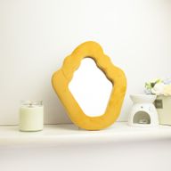 Mäkké Vlnité Zrkadlá – Plameň – Nechtíková – 23 × 27,5 × 2,3 cm