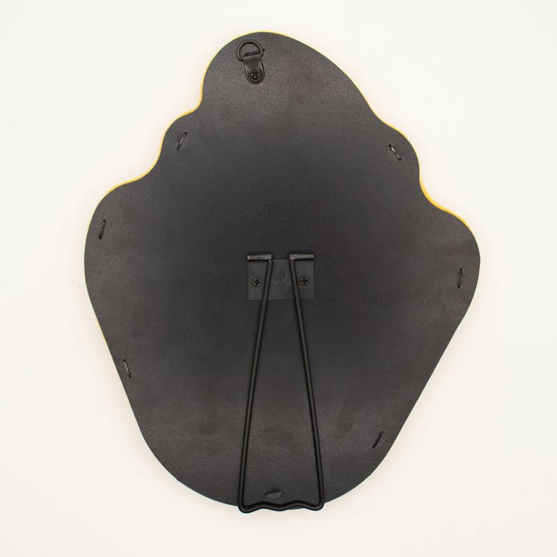 Mäkké Vlnité Zrkadlá – Plameň – Nechtíková – 23 × 27,5 × 2,3 cm