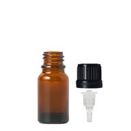 10 ml fľaša z ambrového skla s kvapkacím uzáverom TE