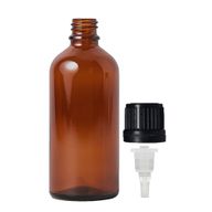 100 ml ambrózna sklenená fľaša s kvapkadlovým uzáverom TE