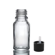 10ml Číra Sklenená Fľaška s Uzáverom s Detskou Poistkou