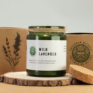 Woodwick sojová sviečka - Divoká levanduľa