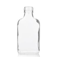 250ml Fľaša z Číreho Skla s Hliníkovým Uzáverom