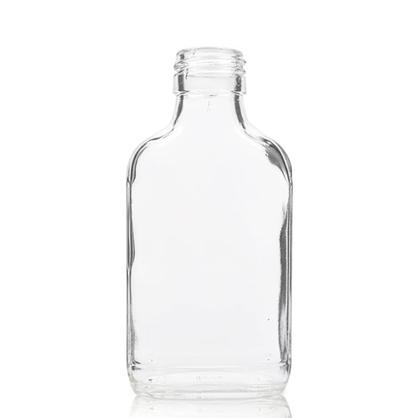 250ml Fľaša z Číreho Skla s Hliníkovým Uzáverom
